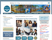 Tablet Screenshot of berkeleycitycollege.edu